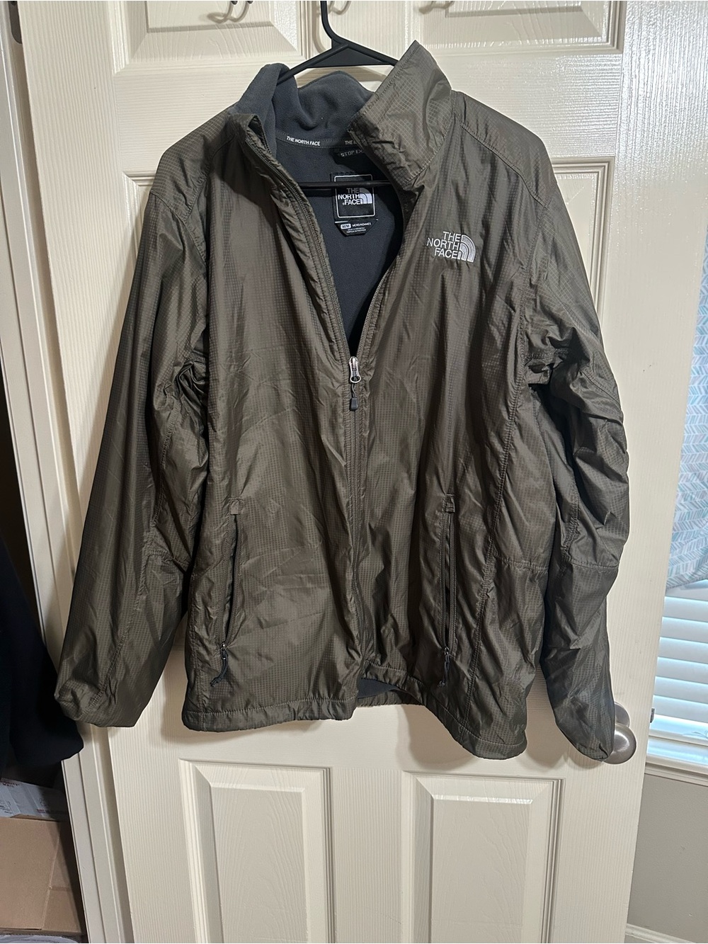 North Face Olive Lightweight Jacket